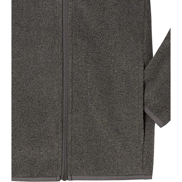 Amazon Essentials Fleece jackets Big Boys full zipper high collar 2XL 14-16 Gray - Picture 6 of 8